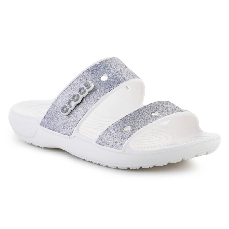 Crocs Classic Croc Glitter Ii sandale papuče W 207769-90H siva