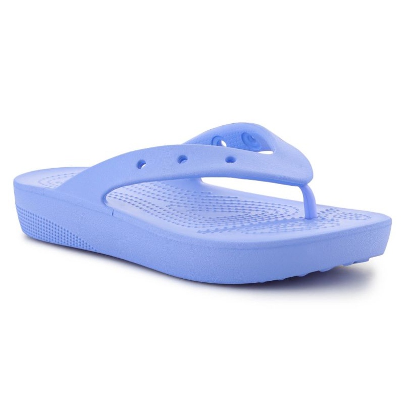 Crocs Klasične japanke s platformom W 207714-5Q6 plava