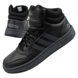 Adidas Hoops 3.0 Mid M GW3022 sportske cipele crna