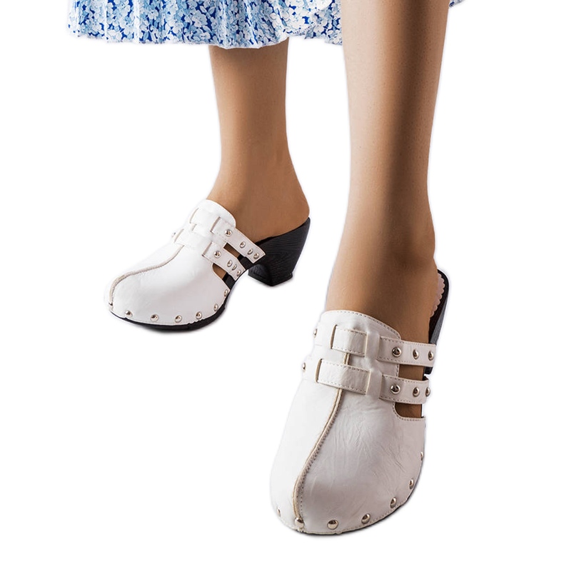 Custer bijele klompe bijela