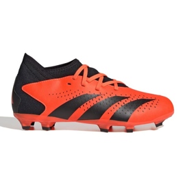 Adidas Predator Accuracy.3 Fg Jr GW4608 tenisice za nogomet narančasta narančaste i crvene