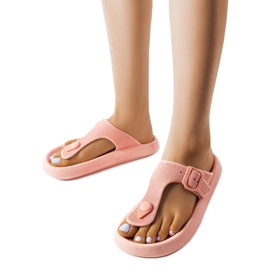 Roze sandale s platformom iz Moretti ružičasta