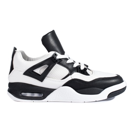 Crno-bijele tenisice s debelim potplatom marke Shelovet crna