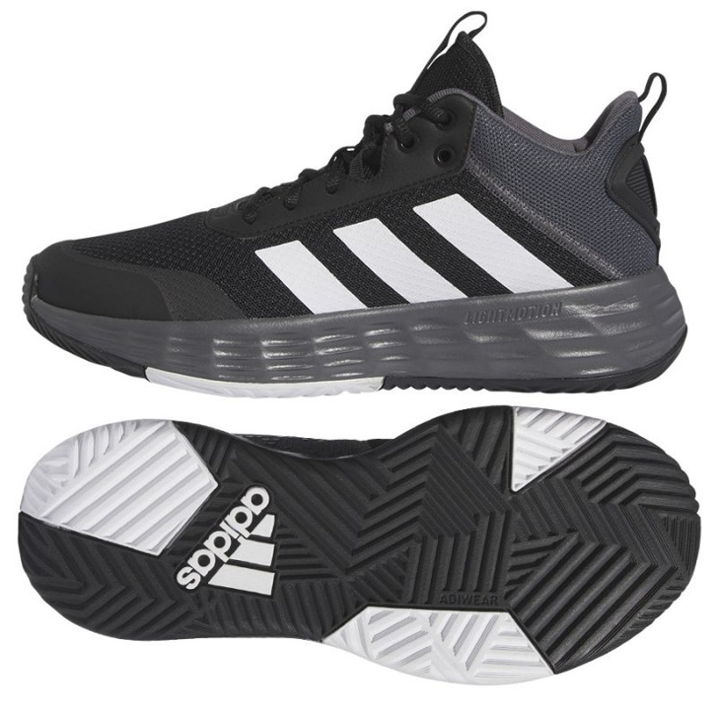 Tenisice za košarku adidas OwnTheGame 2.0 M IF2683 crno crno