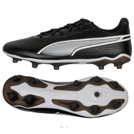 Puma King Match FG/AG M 107570-01 tenisice za nogomet crna crna