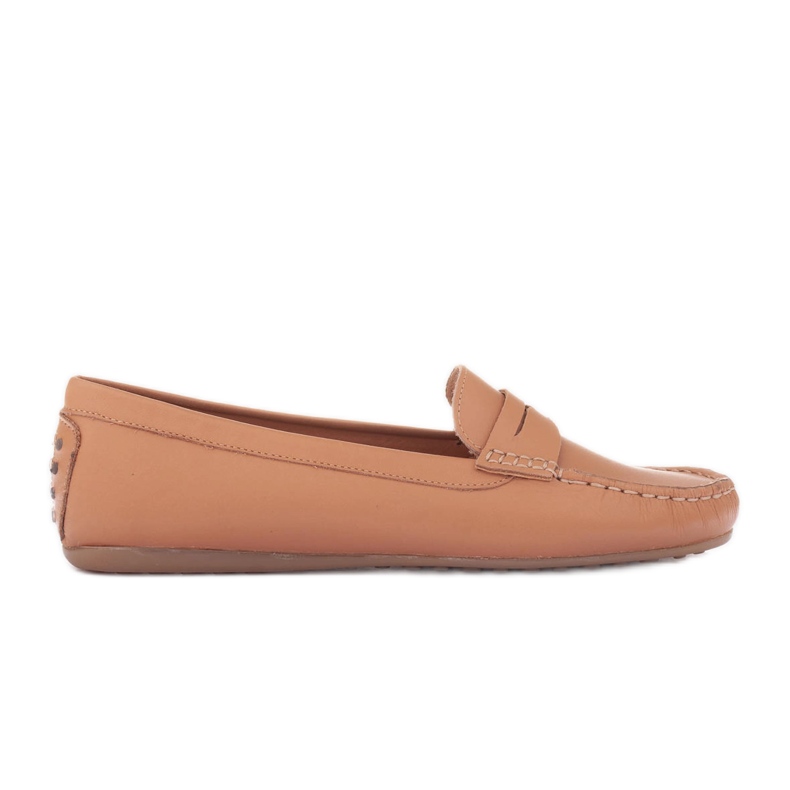 Marco Shoes Loaferice s fleksibilnim potplatom bež
