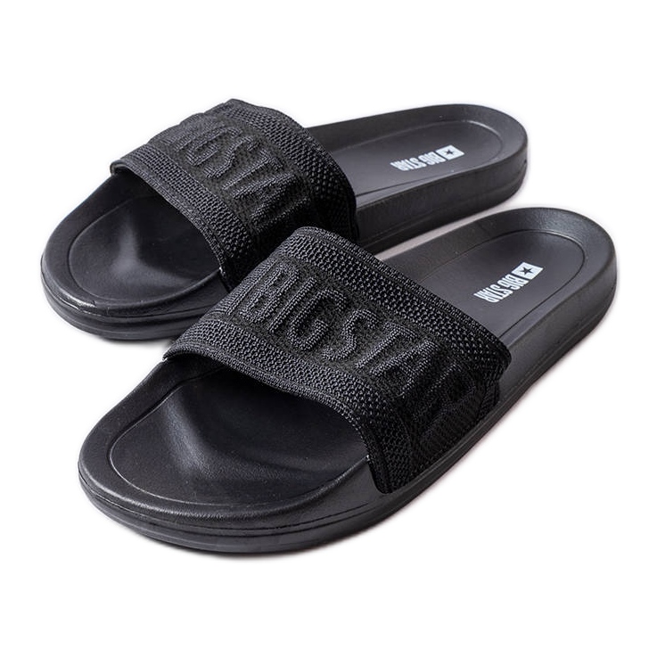 Big Star crne papuče LL274A158 crno