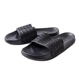 Big Star crne papuče LL274A147 crna