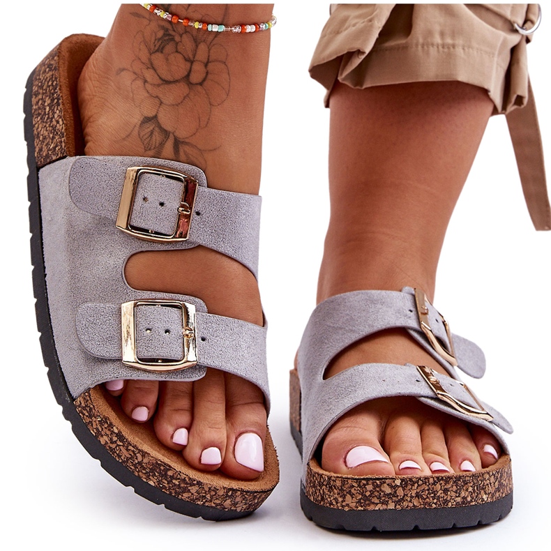 Ženske Cortina sive natikače siva