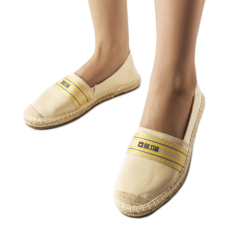 Bež Big Star espadrile LL274895
