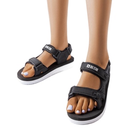 Big Star sandale od crne pjene LL274789 crna