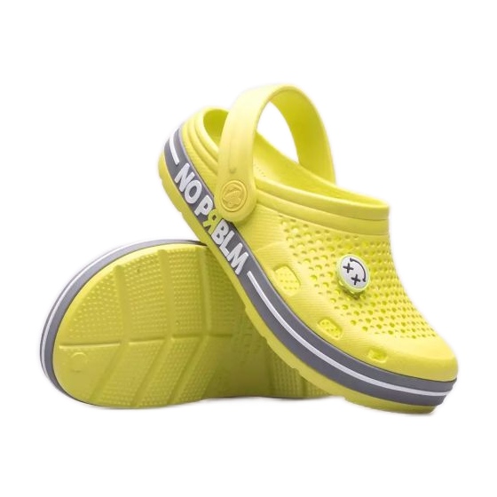 Coqui Lindo klompe 6423-404-1348 žuta boja