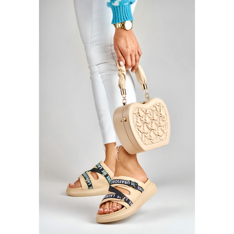 Elegantne bež papuče iz La.Fi