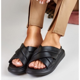 La.Fi Klasične crne papuče crna