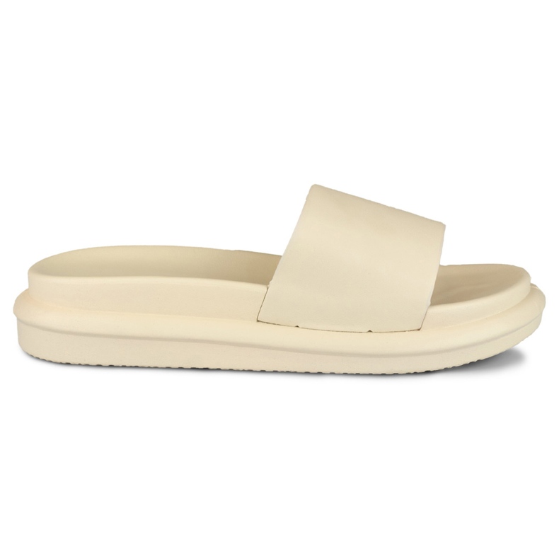 Udobne klasične bež ženske papuče