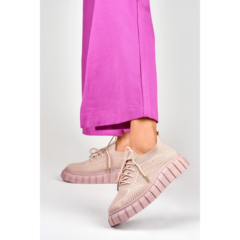 Elastične roze ženske sportske cipele ružičasta