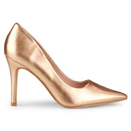 Zlatne klasične igle od eko kože zlatni