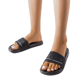 Crne gumene tobogane iz Azelia crna