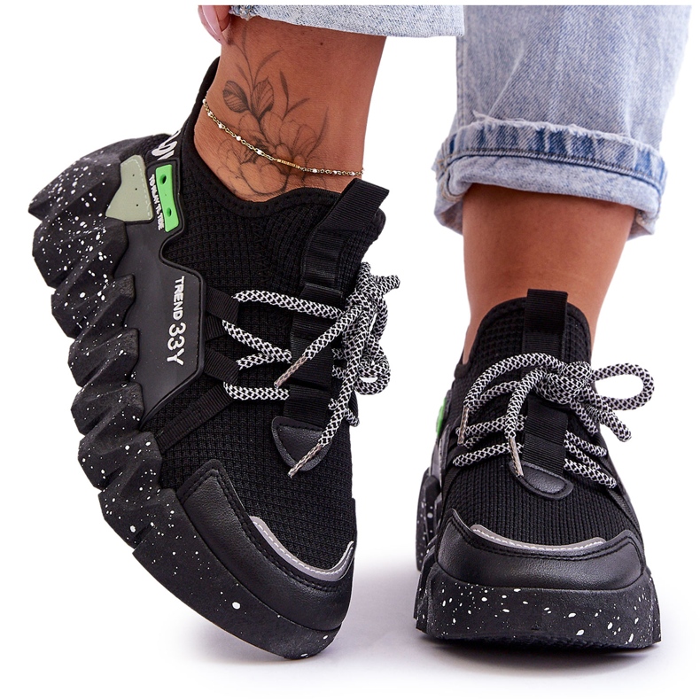 PS1 Crne Evolution modne natikače crno