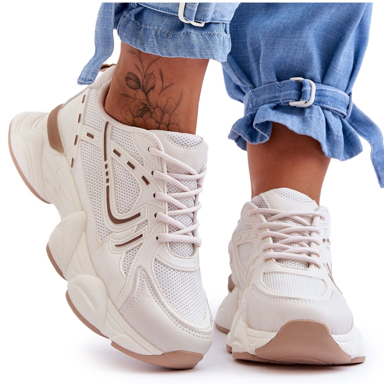 FG2 Ženska sportska obuća Tenisice Bež Feluci