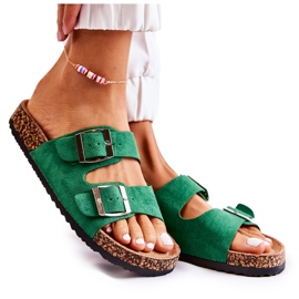 Bellucci Ženski zeleni slip-on Misandei zelena