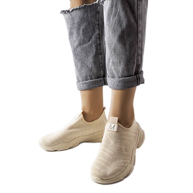 Bež tekstilne tenisice iz Aarona