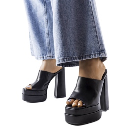 Crne cipele s visokom petom iz Mertzona crna