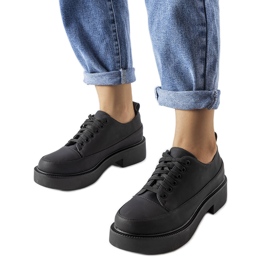 Crne ravne cipele iz Merica crna