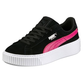 Puma Suede Platform Snk Jr 363906 01 cipele crna