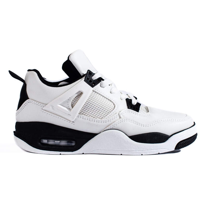 Crno-bijele tenisice s debelim potplatom marke Shelovet bijela