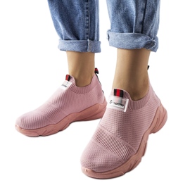 Roze slip-on tenisice marke Greco ružičasta