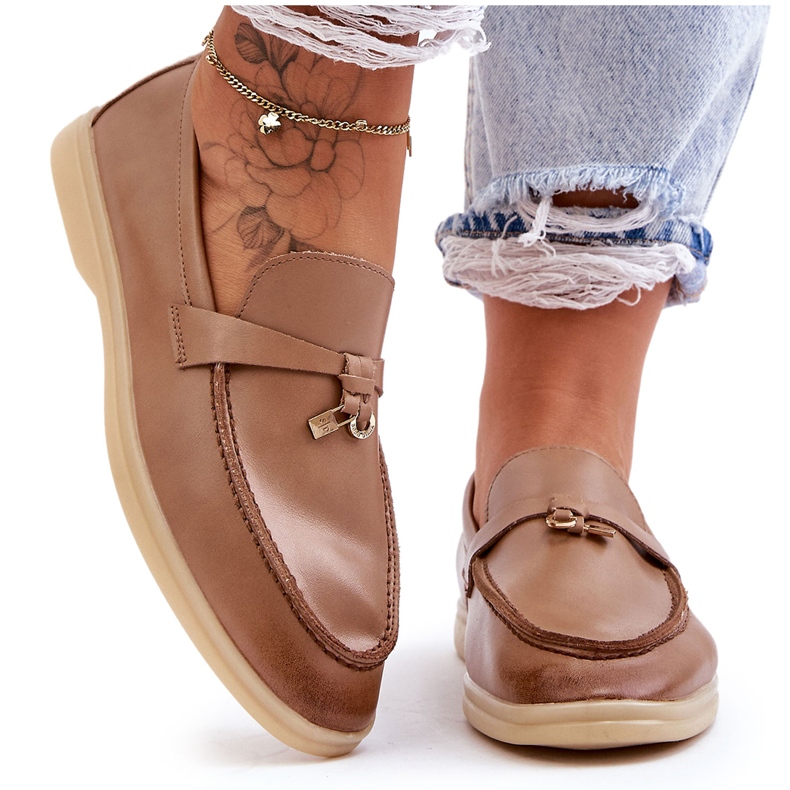 PM1 Klasične ženske natikače smeđe Cortez smeđa