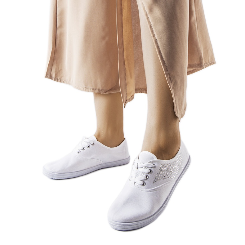 Bijele tenisice sa kamenčićima iz Godfreya bijela