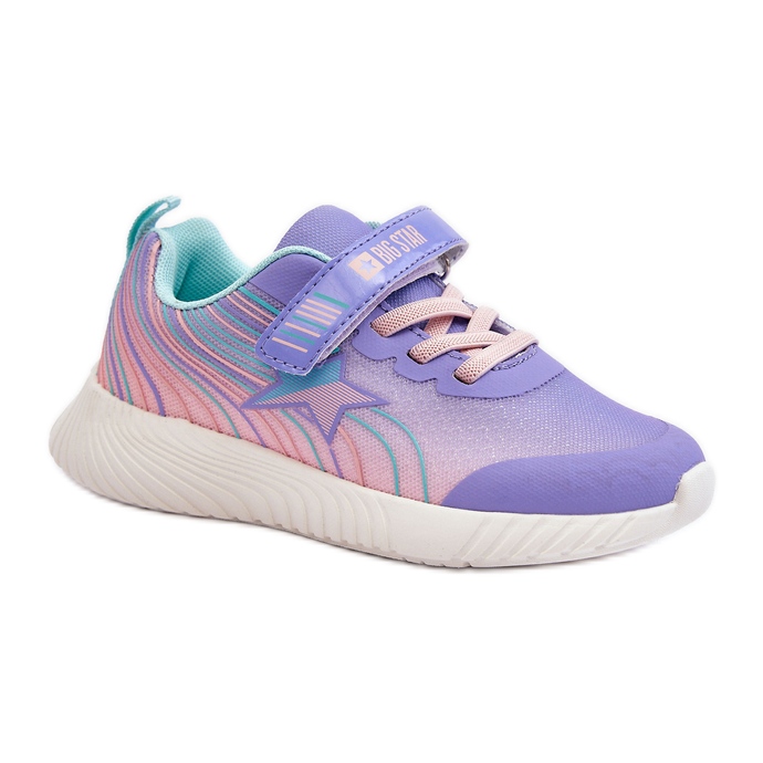 Lagana dječja sportska obuća Memory Foam System Big Star LL374151 Ljubičasta