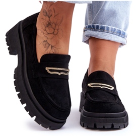 PS1 Ženske natikače od brušene kože crne Pure Love crna