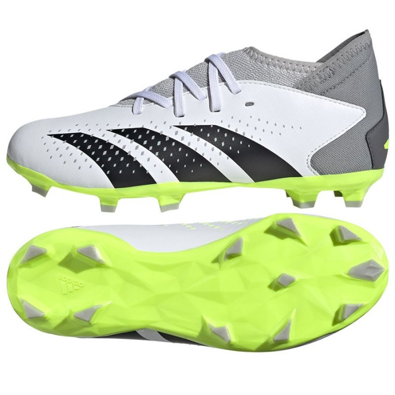 Tenisice adidas Predator Accuracy.3 Fg Jr IE9504 bijela bijela
