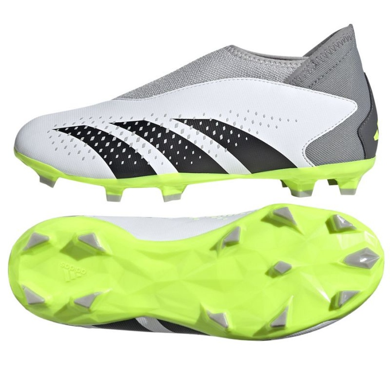 Cipele adidas Predator Accuracy.3 Ll Fg Jr IF2265 bijela bijela