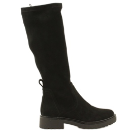 Caprice Kiss Boots 25606-41 044 Crni rastezanje crna