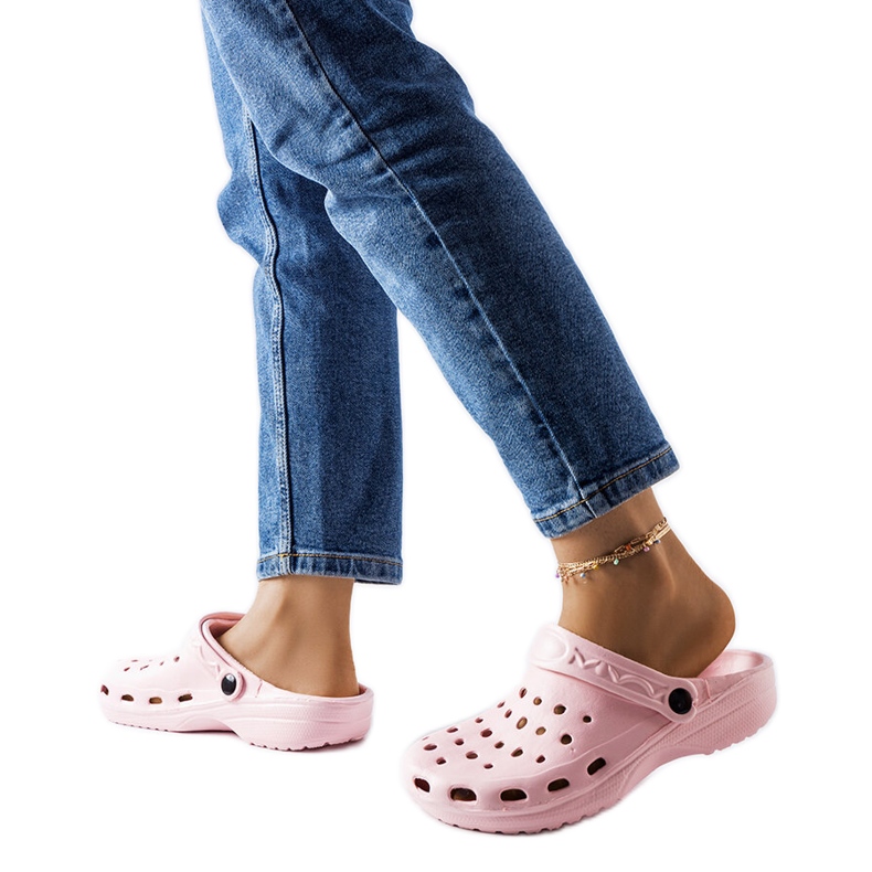 Inna Ružičaste pjenaste papuče sa zatvorenim prstima iz Kleista ružičasta