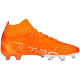 Puma Ultra Pro FG/AG M 107240 01 kopačke narančasta narančaste i crvene