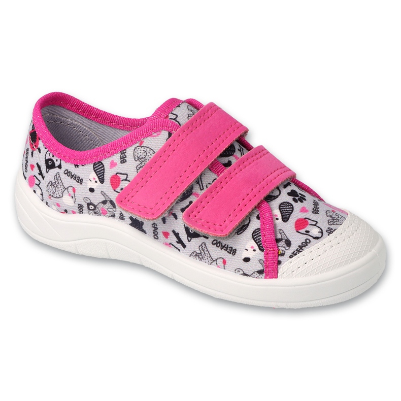Dječje tenisice Befado 772Y005 Grey-Pink s uzorcima siva
