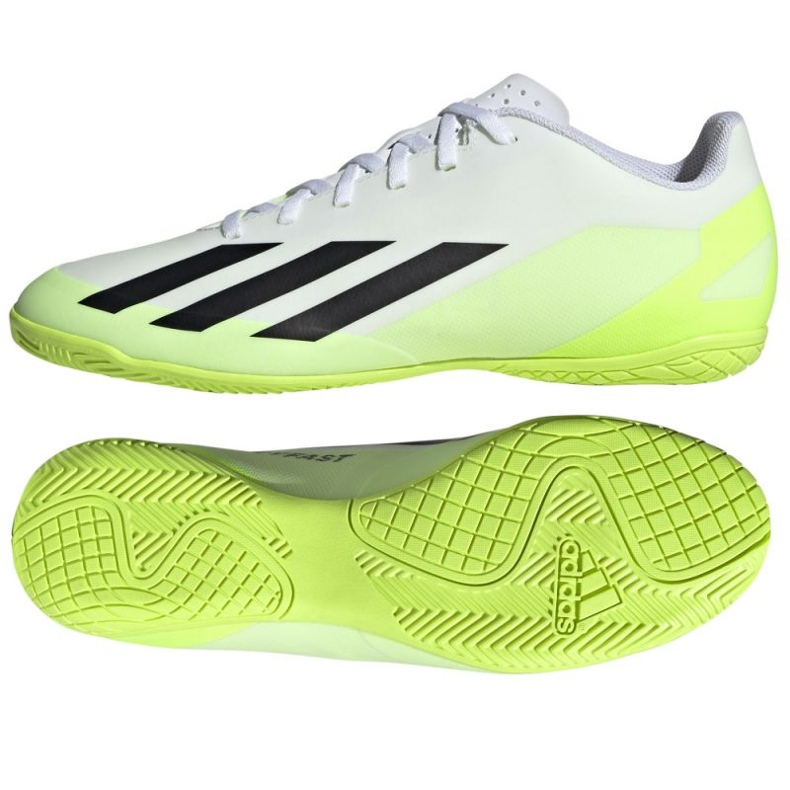 Adidas X Crazyfast.4 In M IE1586 tenisice bijela bijela