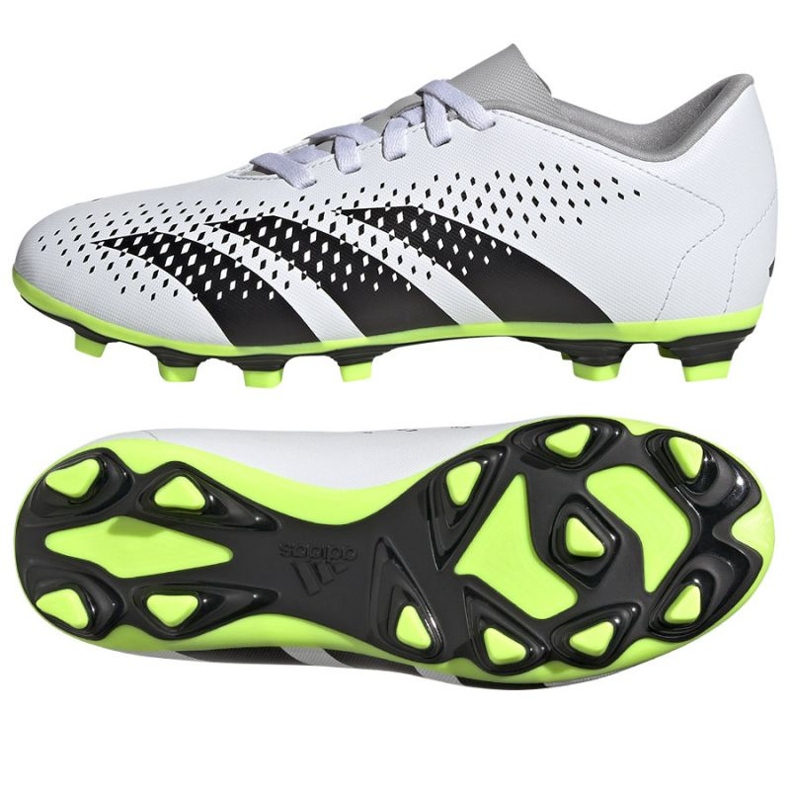 Tenisice adidas Predator Accuracy.4 FxG Jr IE9434 bijela bijela