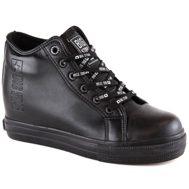 Ženske crne Wedge tenisice Big Star EE274127 crna