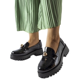 Crne lakirane cipele iz Stelle crna