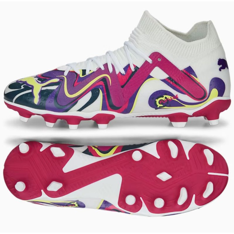 Puma Future Match Creativity Jr FG/AG 107412 01 cipele bijela, miješana boja bijela