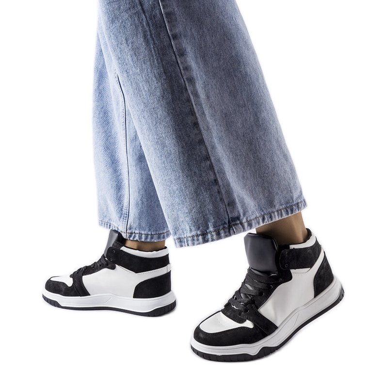 Elizabeth crne visoke tenisice crno