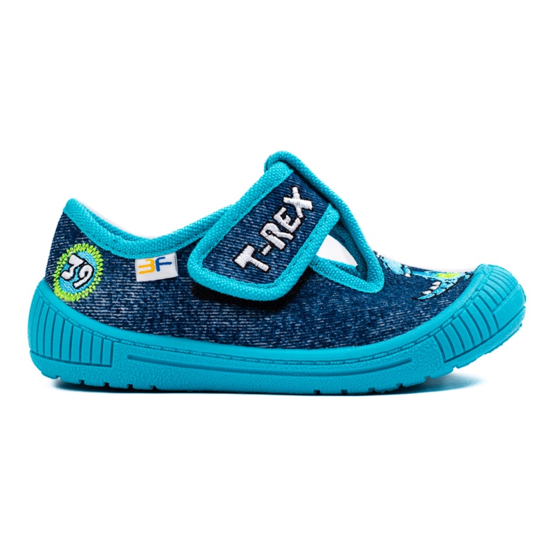 SHELOVET Plave papuče za vrtić za dječaka 3F plava