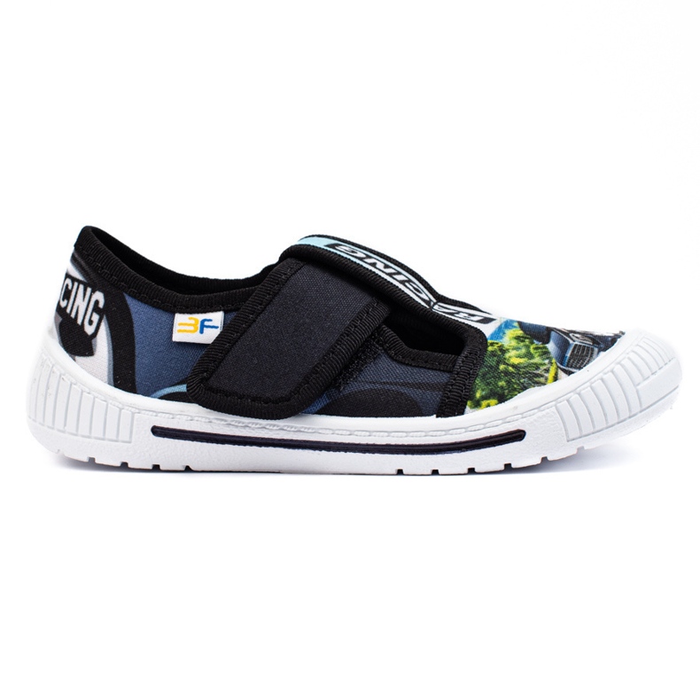 SHELOVET Dječje papuče s autićem 3F crno