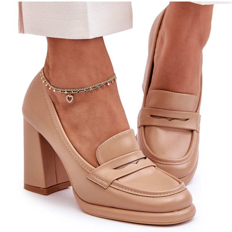 PS1 Modne salonke na bež Florence